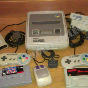 SNES console